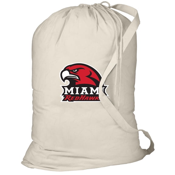 Miami Redhawks Laundry Bag Miami University Clothes Bags