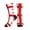 2 Black-2, variant on Men's Georgian Flag Novelty Athletic Socks Women's Digital Printing Funky Patterned Crew Socks