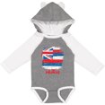 thumbnail image 3 of Inktastic Graffiti Hawaii State Flag Boys or Girls Long Sleeve Baby Bodysuit, 3 of 5