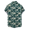 thumbnail image 7 of COSFO Mens Button Down Short Sleeve Shirt Beach Hawaiian Tropical Shirts Casual Regular Fit Vacation Summer Collared Tops, 7 of 7