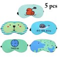 thumbnail image 3 of Bangcool 5PCS Sleep Mask Fashion Cute Cartoon Soft Eye Mask Sleep Eye Shade with Ice Pack, 3 of 10