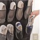 thumbnail image 4 of 24 bolsillos - Bolsa transparente para guardar zapatos con puerta colgante, rosa (64" de alto x 19" de ancho) Sailing  Electrónica, 4 of 5