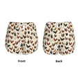 thumbnail image 6 of Goofa Roosters and Chickens Printed Women 2 in 1 Running Shorts,Quick Dry Athletic Workout Shorts,High Waisted Athletic Shorts with Liner Pockets-Large, 6 of 9