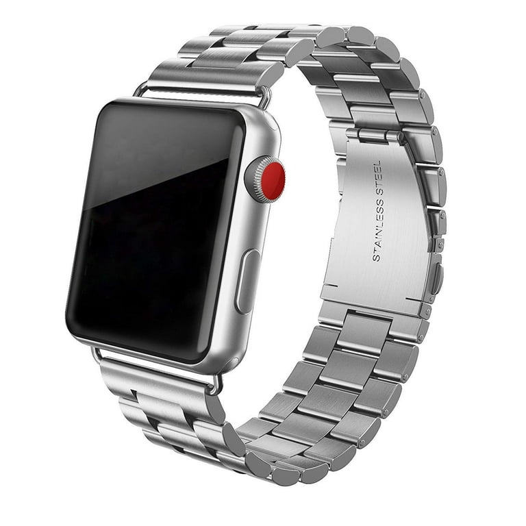 Metal Stainless Steel Strap Compatible with Apple Watch Bands 44mm 45mm  49mm 42mm 41mm 40mm 38mm Accessories Bracelet Metal Wristbands for iWatch