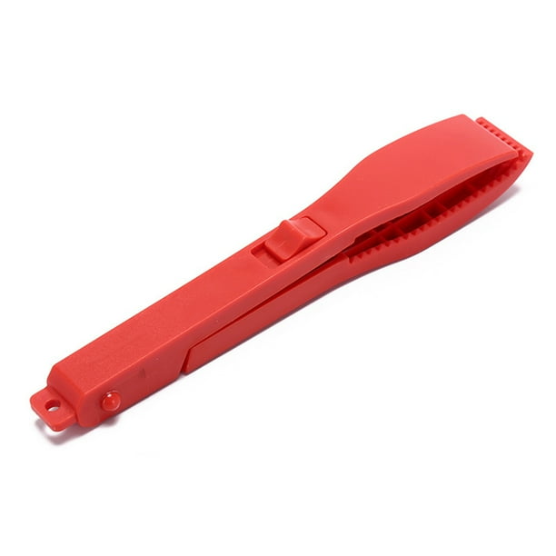 Advancent Controlador de mano Fish Body Grip Clip Plastic Grabber con interruptor de bloqueo Agua de mar Agua dulce Aparejos Herramientas Suministros Pescar Rojo Advancent OD024916-02