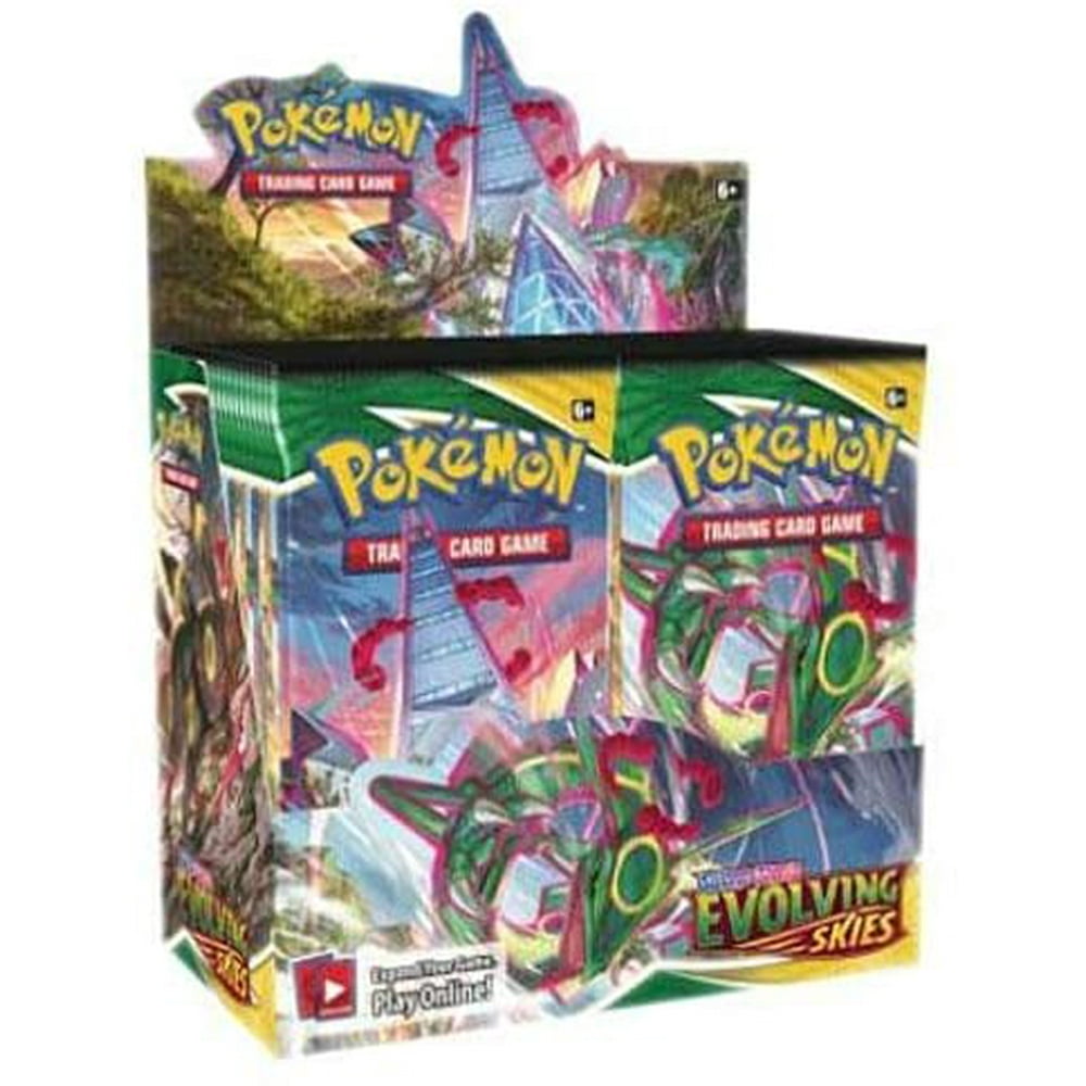Pokemon Sword and Shield Evolving Skies Booster Display Box 36 Packs
