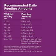 Purina Dog Chow Complete Dry Dog Food for Adult Dogs High Protein, Lamb, 18.5 lb Bag
