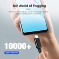 thumbnail image 6 of USB3.2 10Gbps Cable USB Type A to USB C 3.2 Gen2 Cable Data Transfer USB C SSD Hard Disk Cable 3A 60W QC 3.0 Fast Charging 3m 5m Black 3m, 6 of 6