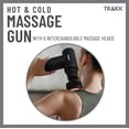 thumbnail image 2 of TRAKK COMPACT HOT & COLD MASSAGE GUN - 6 INTERCHANGABLE HEADS, 2 of 5