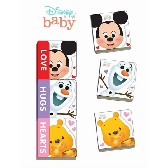 Teeny Tiny Books Disney Baby: Love, Hugs, Hearts, (Board Book)