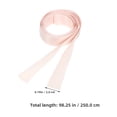 thumbnail image 2 of PENIKOKO Satin Ballet Pointe Shoe Ribbons in Pink for Home Dance Use Fashionable and Durable, 2 of 8