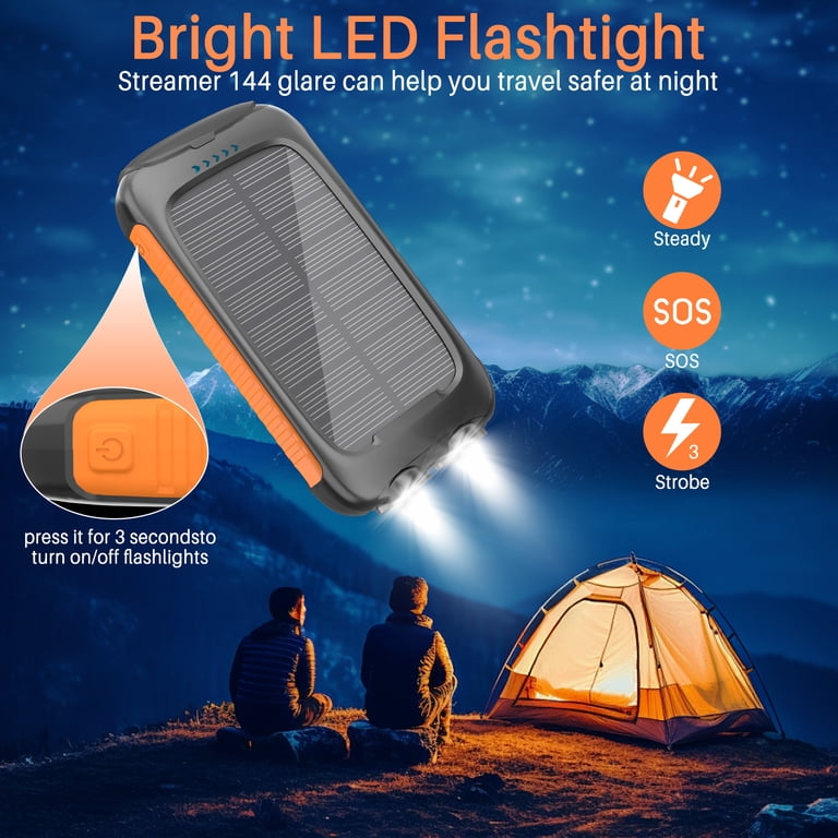 OWNTECH 38800mAh Solar Power Bank with Wireless Charging photo 3