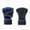 Large, variant on Anti-Slip Anti-Shock Wrist Guards Gym Weightlifting Gloves Half Finger Gloves, Wrist Support Cycling Workout Gloves for Men Women, 1 Pair (Dark Blue, Small)
