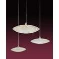 thumbnail image 2 of 1XT-6294RD-BR-Besa Lighting-Spazio-One Light Cord Pendant with Flat Canopy-8.75 Inches Wide by 2.5 Inches High-Bronze Finish-Red/Frost Glass, 2 of 3