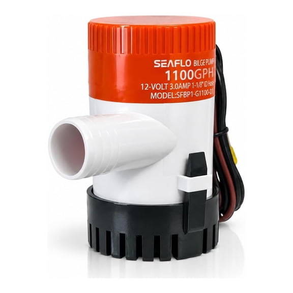 SEAFLO 01-Series Bilge Pump - 1100 GPH, 12VDC