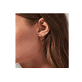 thumbnail image 3 of 6 Aretes De Laminado Oro 14k Mujer Arracadas Huggies Moda, 3 of 3