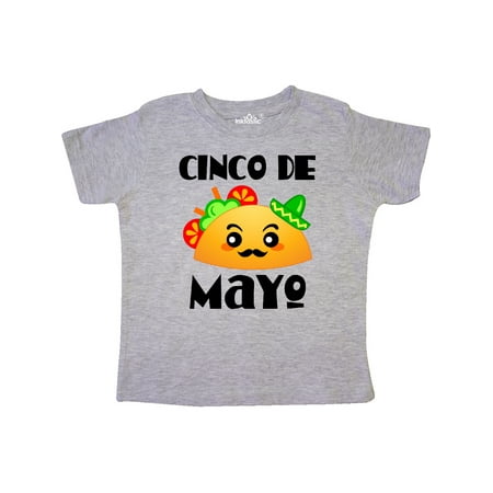 

Inktastic Cinco De Mayo Taco Party Gift Toddler Boy or Toddler Girl T-Shirt