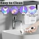 thumbnail image 4 of Afeitadora eléctrica con pantalla LED para hombres y mujeres, afeitadora femenina 2025 en seco y húmedo, depiladora inalámbrica 4 en 1 con resistencia al agua IPX7, afeitadora portátil de bikini sua, 4 of 5