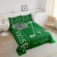 thumbnail image 3 of Golf Comforter&nbsp;Set Sports Themed Bedding Set,Green and White Golf Bed Comforter&nbsp;Sets Ball Games Quilt Bed Set Golf Bedroom Decor with 1 Pillowcase, 3 of 6