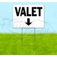 thumbnail image 1 of Valet Down (18" x 24") Yard Sign, Includes Metal Step Stake, 1 of 6
