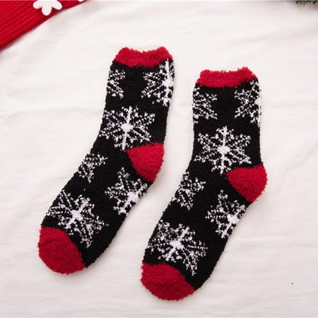 

Women s Christmas Printed Socks Cute Warm Comfortable Socks Home Socks