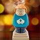 thumbnail image 2 of Figuras de la escultura de madera Arte 3D Artesanía artificial Dibujos animados Decoración Ornamento Prop Regalo para niños para fuera del dormitorio interior azul AweSitey HA009917-02B, 2 of 6