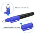 thumbnail image 5 of Mini Permanent Markers Golf Ball Marker Pen with Keychain Clip, Blue Ink  4 Pack, 5 of 5