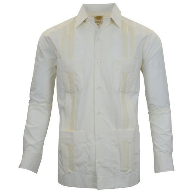 Manchester Guayabera Regular Fit Hueso, XG Manchester 3430U