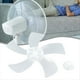 thumbnail image 4 of Aspas de Ventilador de Plástico de 12 Pulgadas, 5 Aspas con Tapa de Tuerca para Ventilador de Pedestal de Pie, Ventilador de Mesa, Accesorios Generales, A, 4 of 5