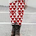 thumbnail image 3 of hotojiny Valentines Day Leggings for Women Trendy Cute Heart Print Yoga Pants Tights Soft High Waisted Athletic Pants, 3 of 6