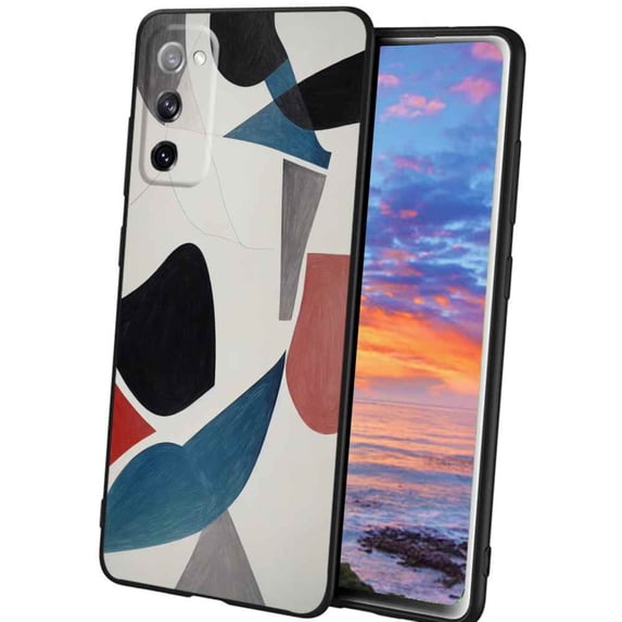 Compatible with Samsung Galaxy A02S(US Model) Phone Case, Abstraction 7 Case Men Women, Flexible Silicone Shockproof Case for Samsung Galaxy A02S(US Model)