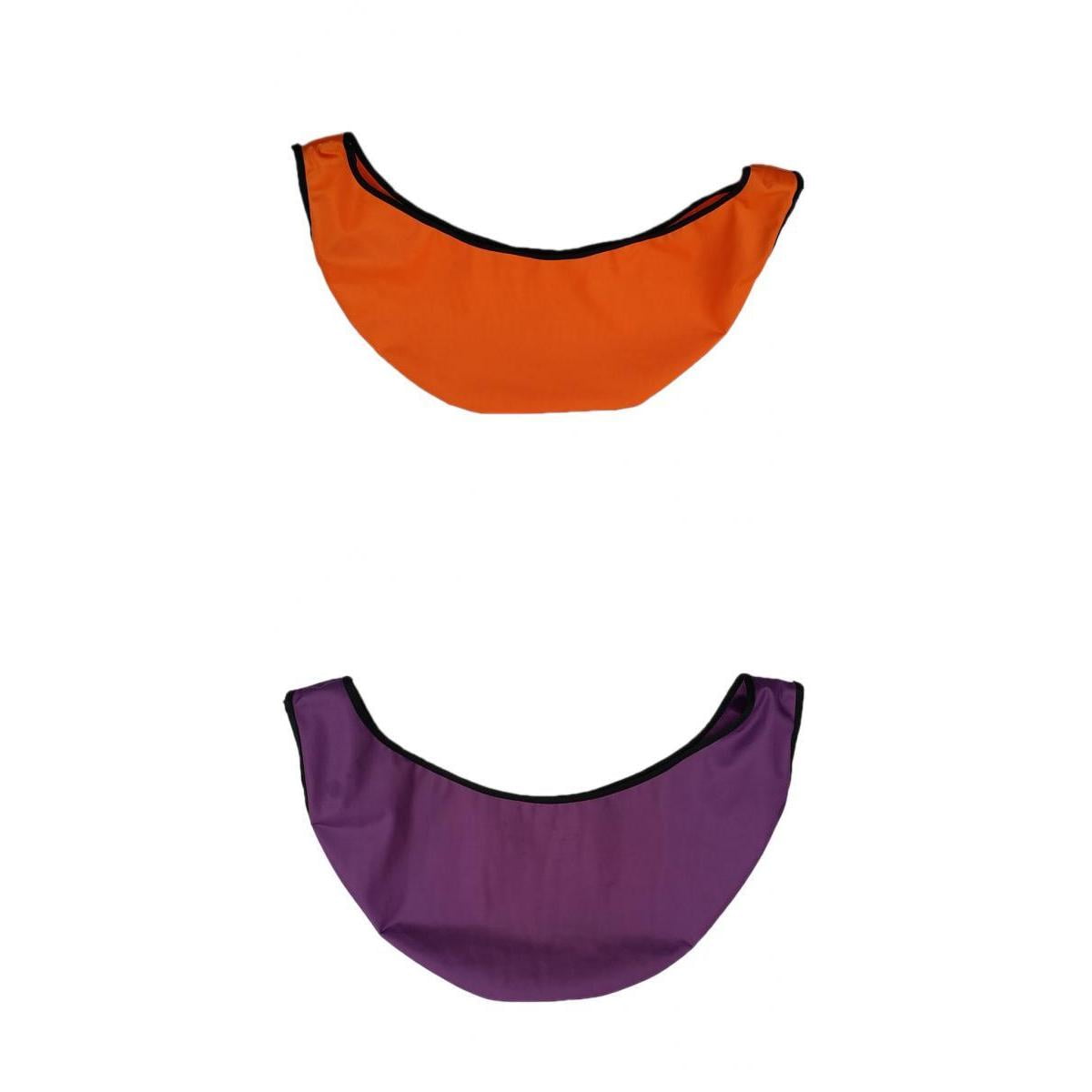 2Pc 2 Color Bowling Ball Carrier Bag Durable See Towel Microfiber