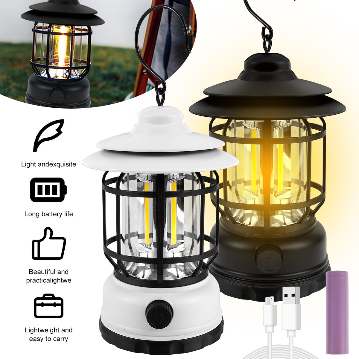 Nordictelt™ Multifunction LED Camping Fan Lamp