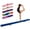 Blue, variant on Airfind 9 ft Folding Gymnastics Balance Beam with Suede Cover, Pine Wood Core and Non-Slip Mat, Pink