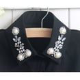 thumbnail image 2 of Guardurnaity Camisa de solapa desmontable para adultos y mujeres, cuello falso, blusa falsa de Color sólido, ropa para el cuello Prendas para la parte del cuerpo Negro Guardurnaity AP1521-02B, 2 of 6
