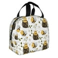 thumbnail image 2 of Naloa Honey Bee Insect Print Lunch Box for Women Men,Insulated Lunch Bag,Lunchbox,Thermal Leakproof Cooler,Reusable Lunch Tote Bag for Work School Travel Picnic, 2 of 8