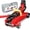 Red, variant on DNA Motoring 1.5 Ton Car Floor Jack Low Profile Hydraulic Trolley Service/Floor Jack, 1.5T / 3000 lbs Capacity, Lifting Range 5.3 Inch -12 Inch, with Storage Case, Red, TOOLS-00326