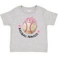 thumbnail image 3 of Inktastic Baseball Princess Tiara Girls Baby T-Shirt, 3 of 5