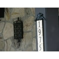 thumbnail image 4 of Marble Tile Address Number for Outdoor Plaque, House Number Sign, Classic Tile, Wall Decor, #2, Beige, 4 x 4" AZ-CLASSIC-2, 4 of 5