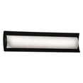 thumbnail image 2 of Justice Design Group Fsn-8631-Mror Fusion 21.5" Ada Approved Led Lineate Bath Bar - Nickel, 2 of 2