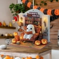 thumbnail image 5 of DAMAI Create Personalized Reading Nook with Ghost, Ghost Reading Nook 2D Flat Acrylic Ornament,Halloween Ghost Window Hangings Gift for Book and Halloween Lovers, 5 of 7