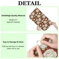 thumbnail image 6 of Pioneer Flower Floral Print Pattern Kitchen Dish Drying Mat 1 Pack, Ultra Absorbent Microfiber Drainer Mat, 16"x18", 6 of 6