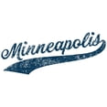 thumbnail image 6 of UGP Campus Apparel Minneapolis Baseball Script - Hometown Pride, Pitcher Hoodie - Large - White, 6 of 6