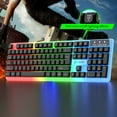 thumbnail image 4 of TOPRenddon RGB Backlit Gaming Keyboard – Mechanical Feel Wired Keyboard, Anti-Ghosting & Spill-Resistant Design for PC Streaming Setups, 4 of 6