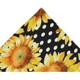 thumbnail image 3 of Coolnut Sunflowershand Pain Tapestry Aesthetic Tapestry Wall Hanging 60" x 51" Inches Home Decor Gifts, 3 of 6