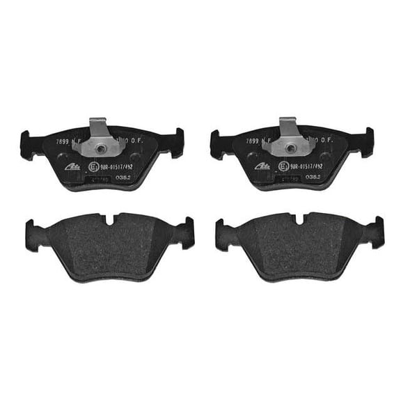 Front Brake Pad Set - Compatible with 1997 - 2000 BMW 528i 1998 1999