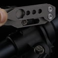 thumbnail image 4 of TC4 Titanium Alloy Bottle Opener Wrench Multi-function Outdoor Survival EDC Tool, 4 of 9