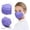 Purple, variant on 25 Pack KN95 Masks Individually Wrapped, 5-Layer Breathable Cup Face Mask for Adults