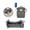 Gray, variant on Diaper Bag Backpack, Multifunctional Baby Changing Bag with Foldable Crib and Insulated Bottle Pockets, a Must-Have for Baby Travel, with USB Charging Port and Stroller Straps (Black)