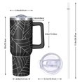 thumbnail image 2 of Halloween Spider Webs Tumbler with Handle and Lid,40oz Double Wall Vacuum Insulated Tumbler,Cups Gift for Women and Men, 2 of 7